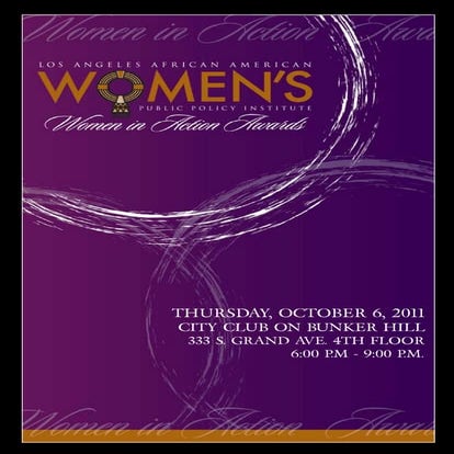 LAAAWPPI - Women in Action Awards 2011 Journal