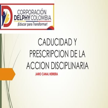 LA ACCION DISCIPLINARIA. CREACION Y EXTINCION.pdf