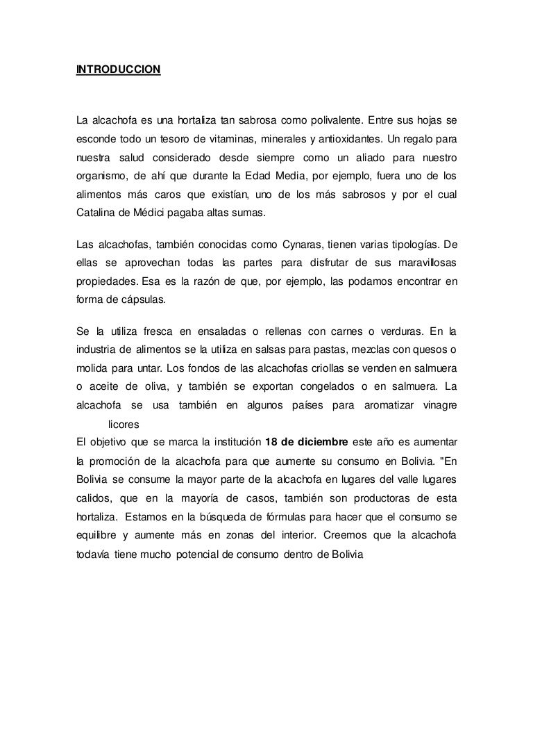 alcachofas y próstata