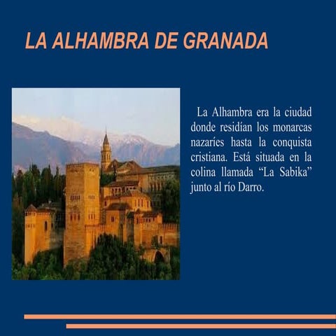 La alhambra