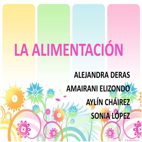 La alimentación de los 0 a los 6 años