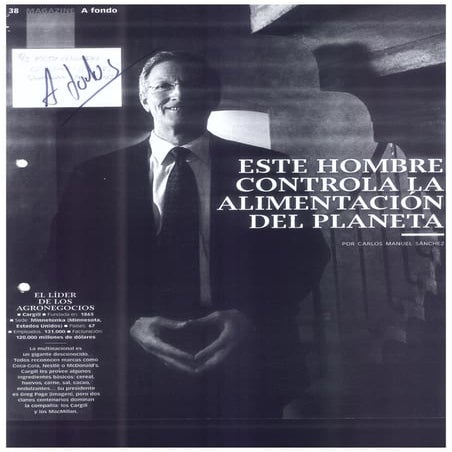 La alimentación del planeta