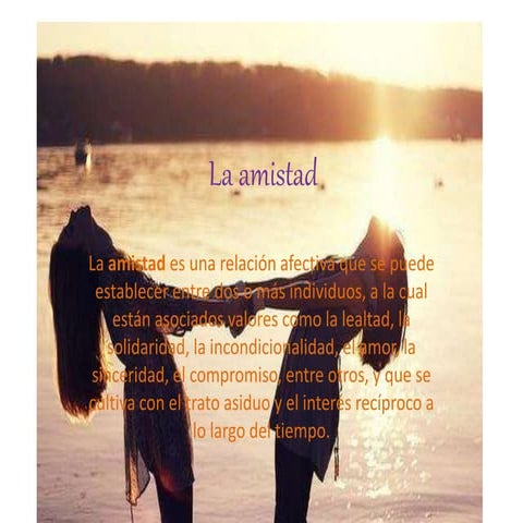 La amistad