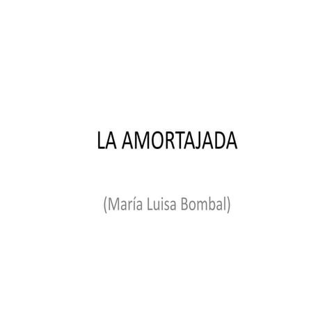 La amortajada