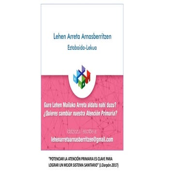 Lehen Arreta Arnasberritzen 