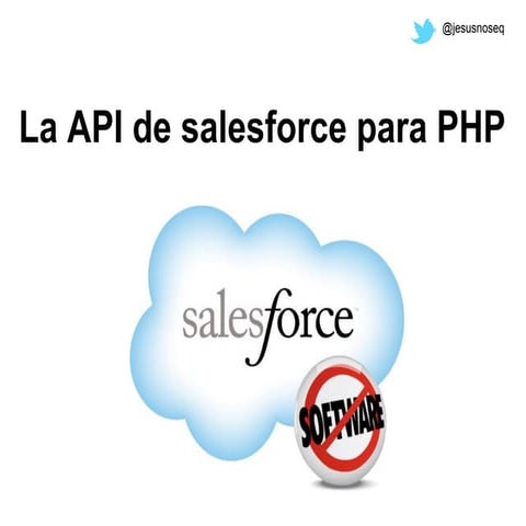 La api de salesforce