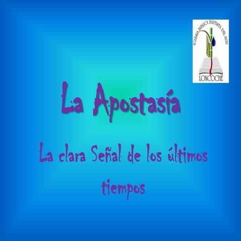 La Apostasía