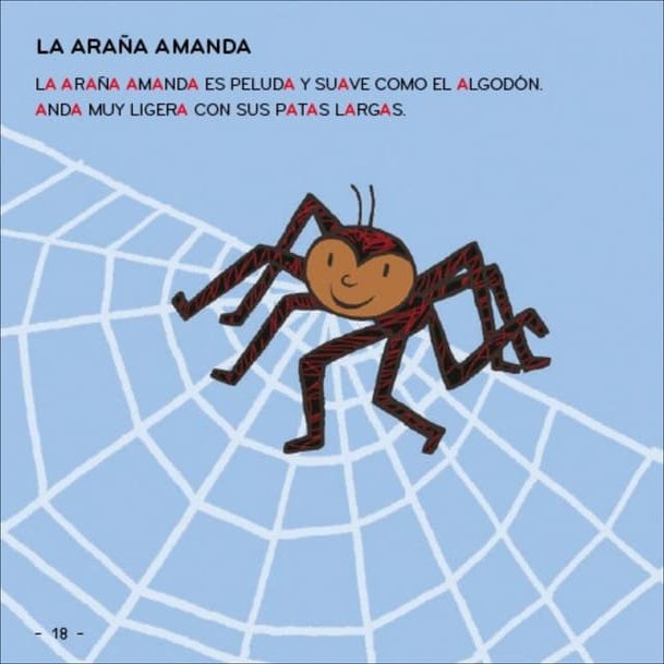 La araña amanda