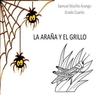 La araña y el grillo