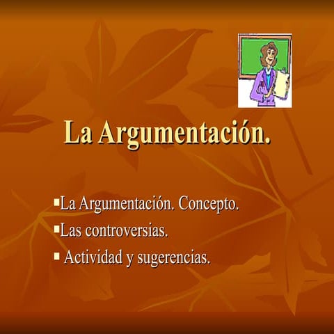 La argumentación