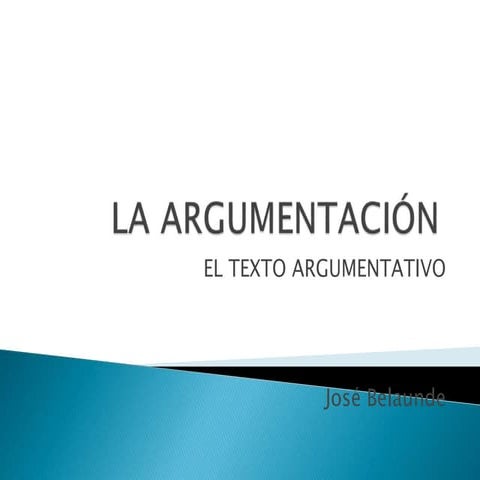 La argumentación