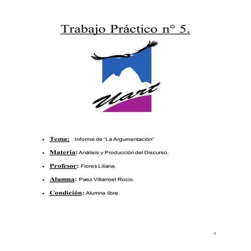 La argumentación