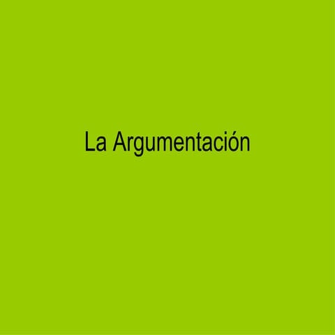 La argumentacion.ptt