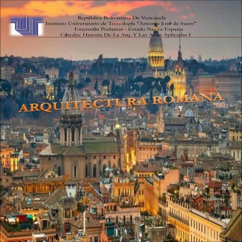 La arquitectura romana 2