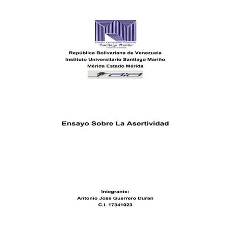 Ensayo de La asertividad