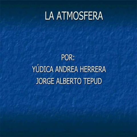 La atmosfera