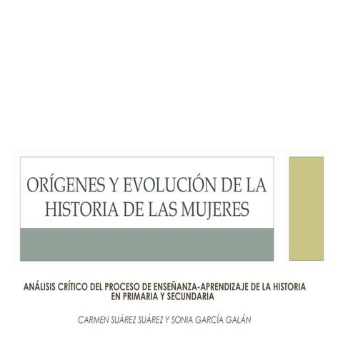 La ausencia de las mujeres en historiografía
