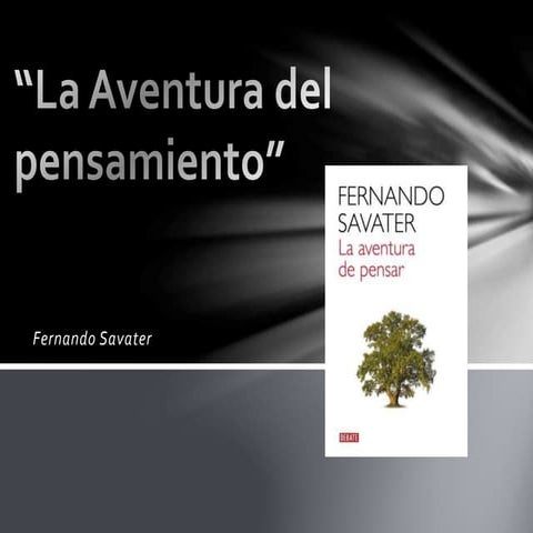 La aventura del pensamiento | PPTX