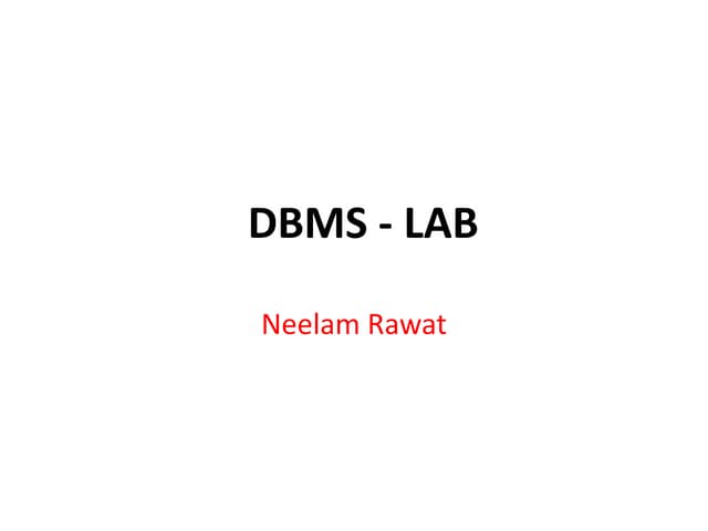 Lab