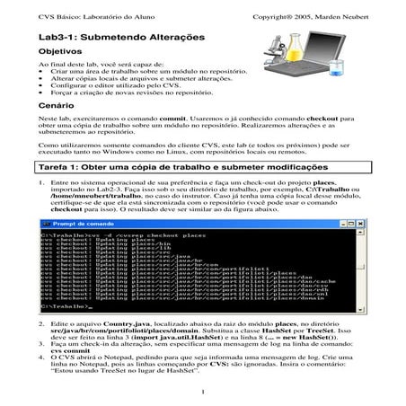 Curso de CVS - Lab 3