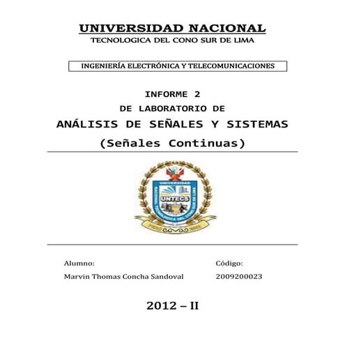 Lab 02 - Análisis de señales - UNTECS