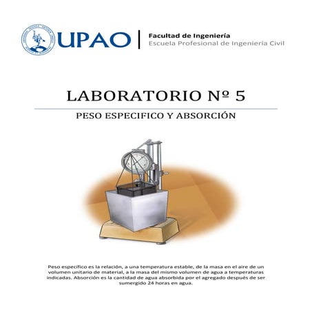 Lab 05 peso especifico y absorción
