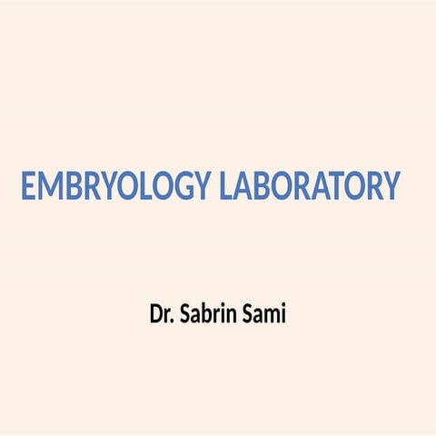 first and second week of development of embrylogy