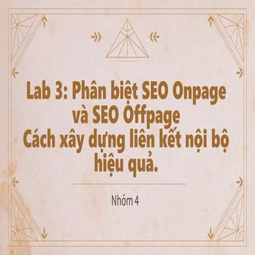 Phân biệt SEO Onpage và SEO Offpage