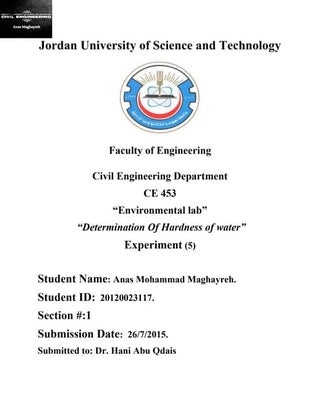 Chemistry report final | PDF
