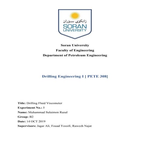 Drilling Lab - Drilling Fluid Viscometer
