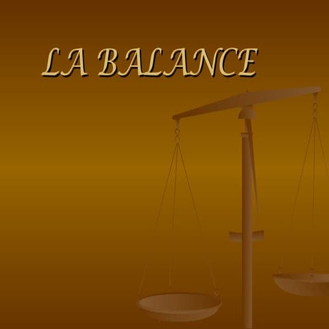 La balance