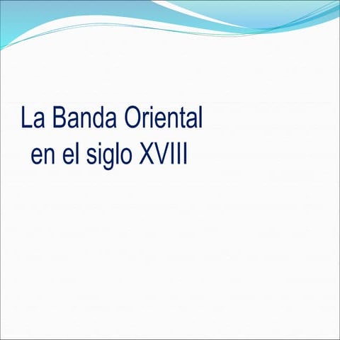 Banda Oriental Rocío colomer