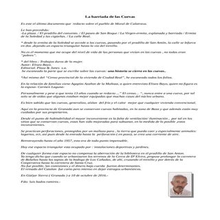 La barriada de las cuevas