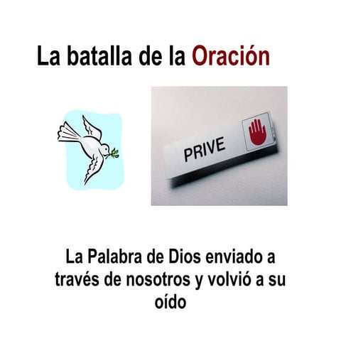 La Batalla De La Oración