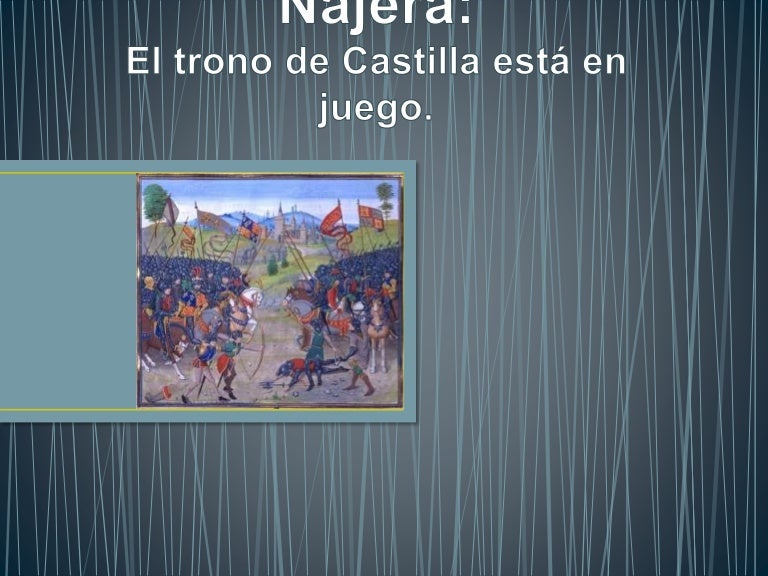 La batalla de nájera