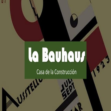 La bauhaus