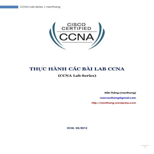 Lab can ban ccna