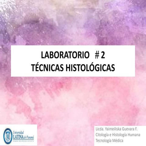 LAB CLASE 2.TINCIONES HISTOLÓGICAS.pptx