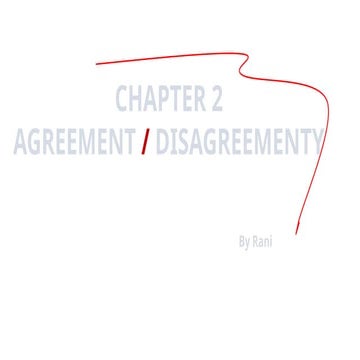 Understanding Agreement and Disagreement: Expressions and Dialogue for ...