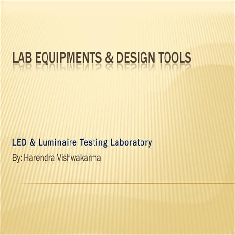 Lab equipments
