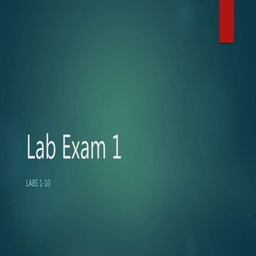 Anatomy Lab exam 1 