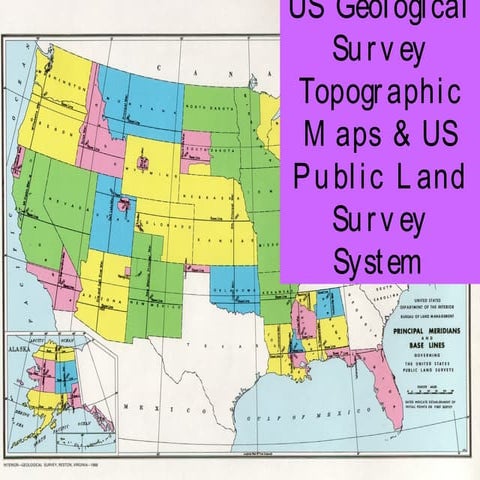 Lab five us geological survey topographic maps & us public