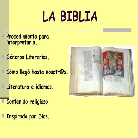 La Biblia
