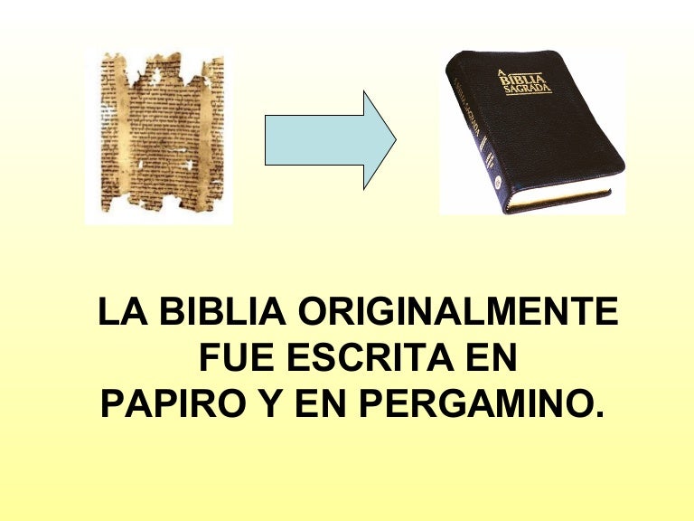 La biblia 2