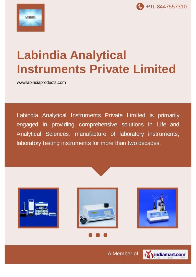 Labindia Analytical Instruments Private Limited, Thane, Dissolution T…