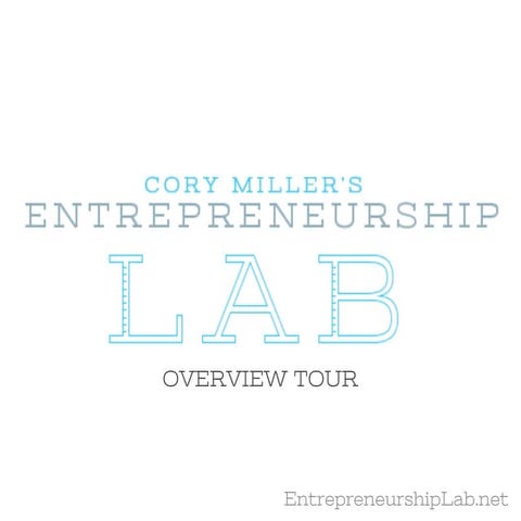 EntrepreneurshipLab.net Tour