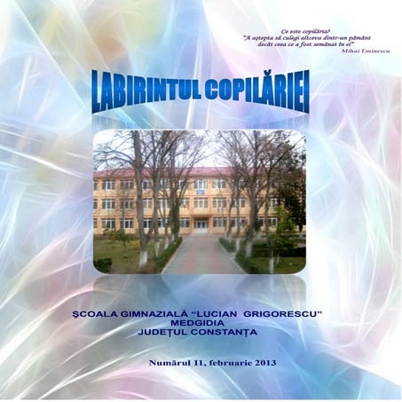 Labirintul Copilariei nr. 11 | PDF