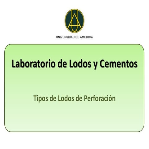 Lab lodos y cementos clase 4