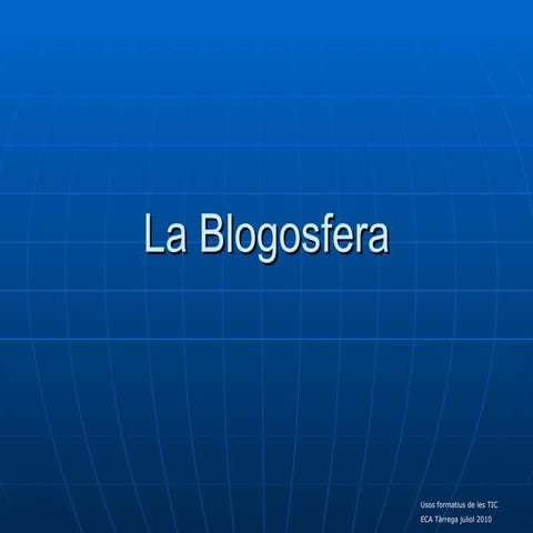 La blogosfera 2010