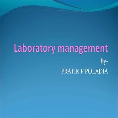 Lab management